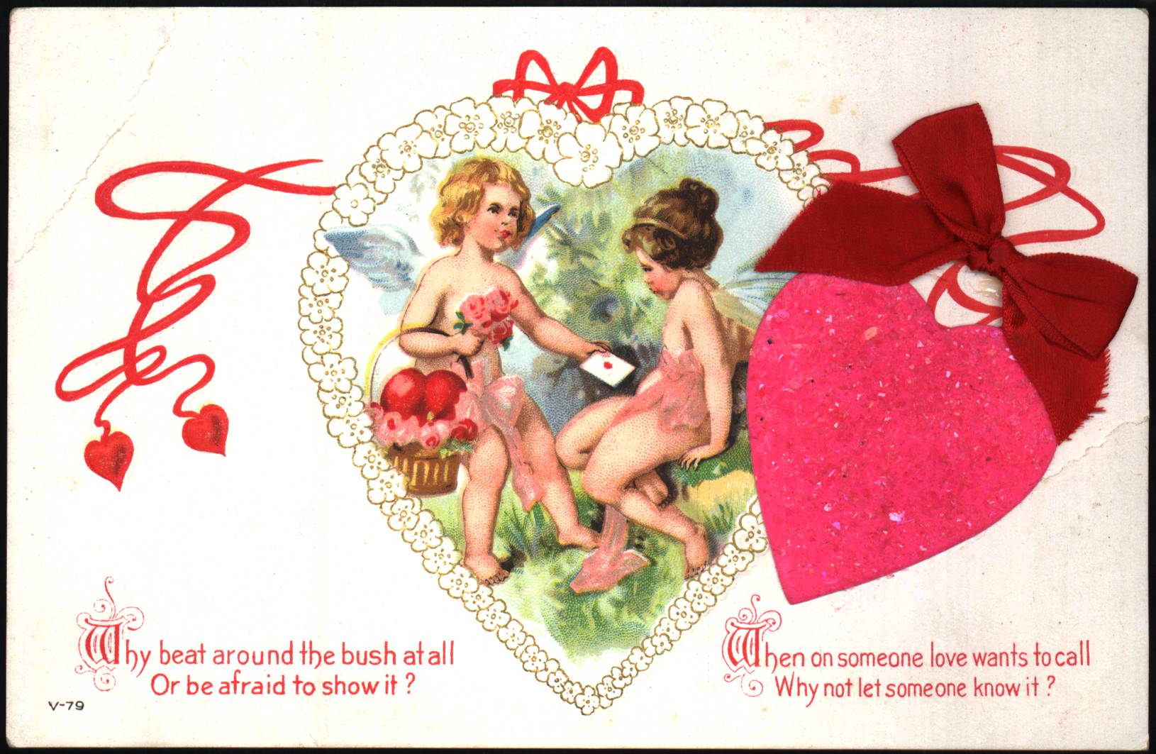 VALENTINE CARD COLLECTION - VINTAGE VALENTINE'S DAY POST CARDS