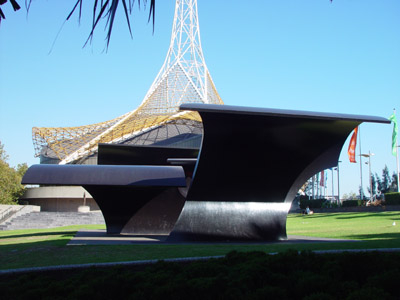 Inge King sculpture Forward Surge Southbank Melbourne Australia