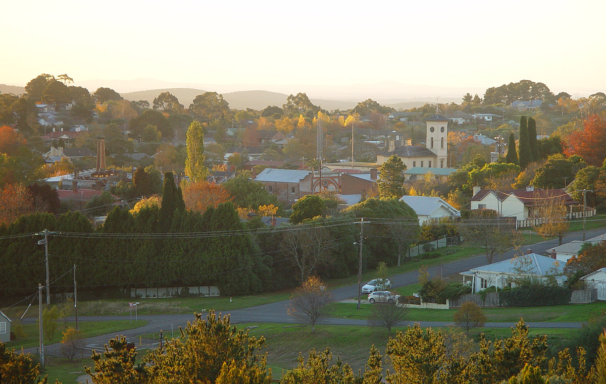 Daylesford, Victoria, Australia - gold mining and volcanic history