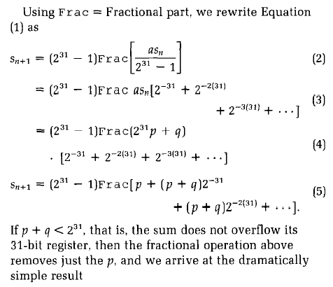 random number generator algorithm example