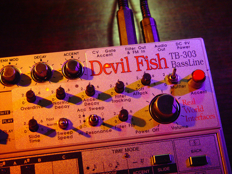 Devil Fish modification for the Roland TB-303