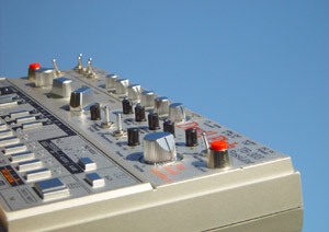 Devil Fish modified TB-303 synthesizer