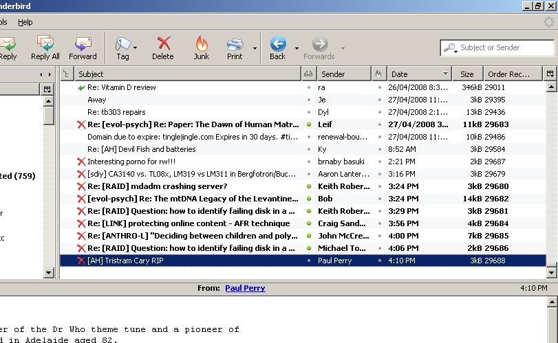 mozilla thunderbird email notifier mozilla thunderbird email notifier